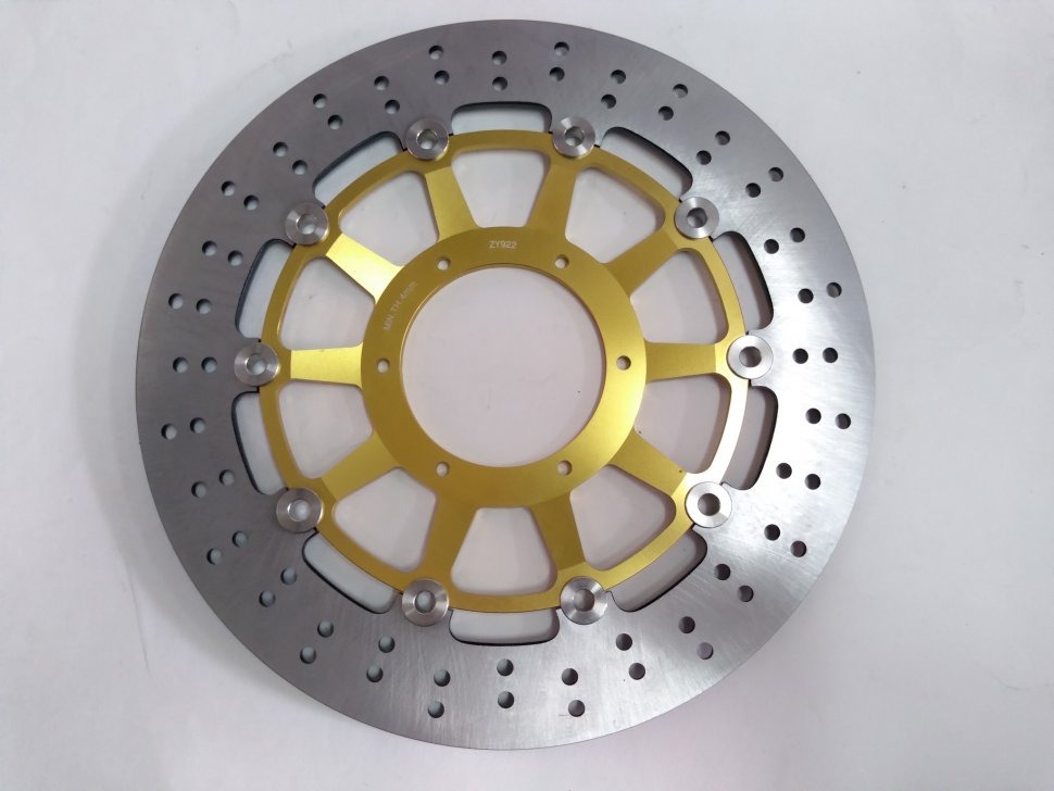 Тормозной диск передний Tarazon ZY922 для Honda CBR RR 929 00-01, CBR RR 954 02-03 золотой