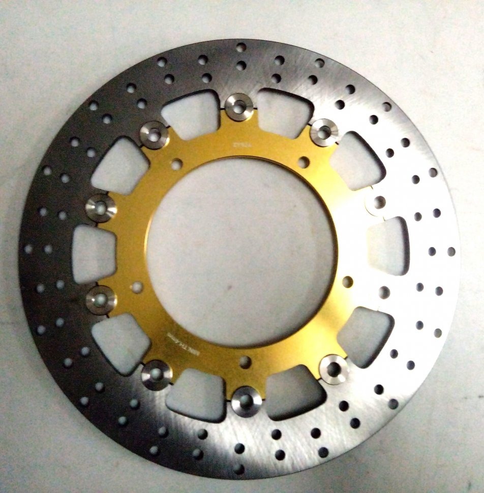 Тормозной диск Tarazon ZY924 YAMAHA YZF R3 320 15-18, MT03 320/660, XJ6 DIVERSION 600 09-15 золотой