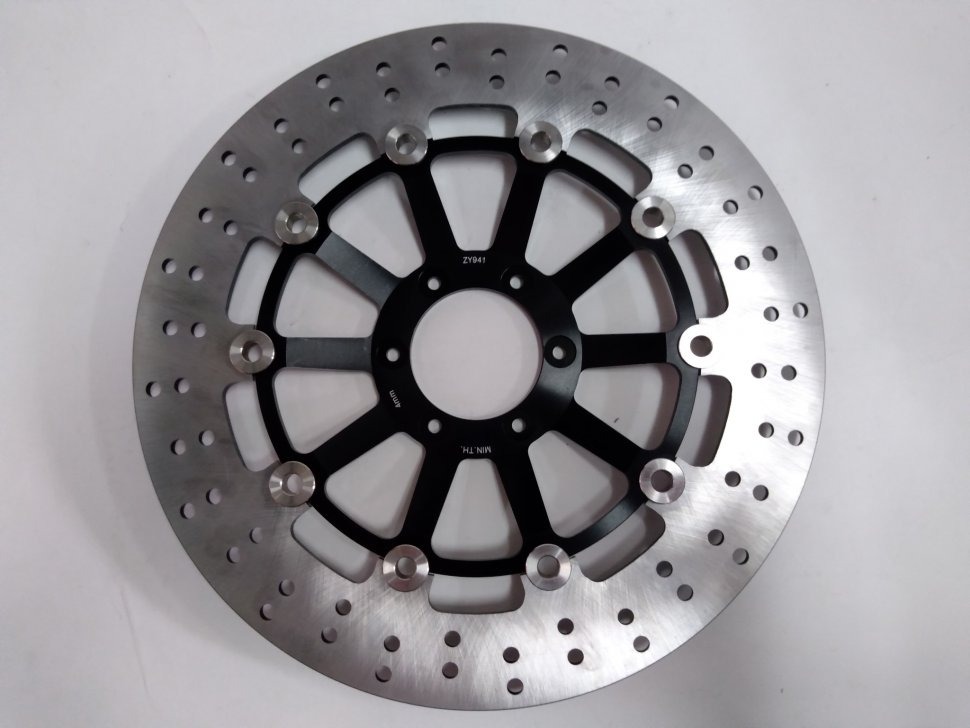 Тормозной диск передний Tarazon ZY941 для Honda CBR XX Blackbird 1100 99-07, CB 1300 1284 01-02 черный