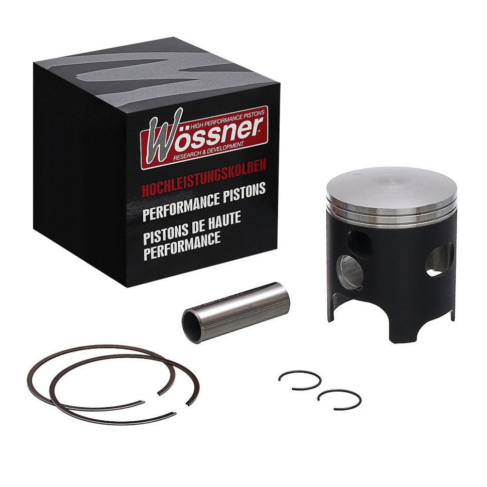 Wossner Поршень в сборе Kawasaki KX250 90-91, KDX250 92-95 (C)