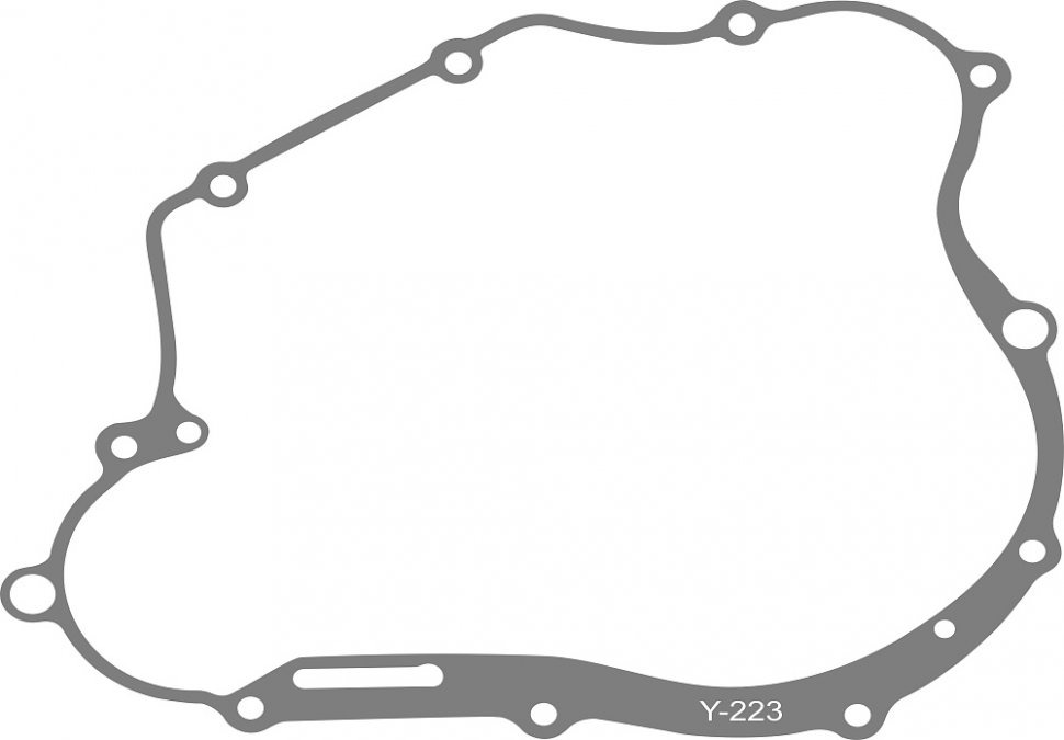 Chakin Прокладка крышки сцепления для Yamaha WR125R/X 09-11, YP125 06-18, YZF125R 08-13 (3C1-E5461-00-00)