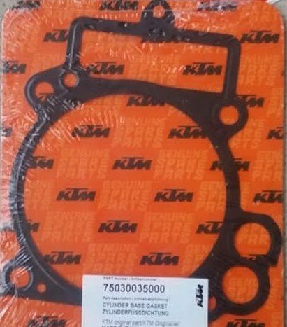 Прокладка цилиндра KTM 690 R/SM/ DUKE 07-18 OEM 75030035000