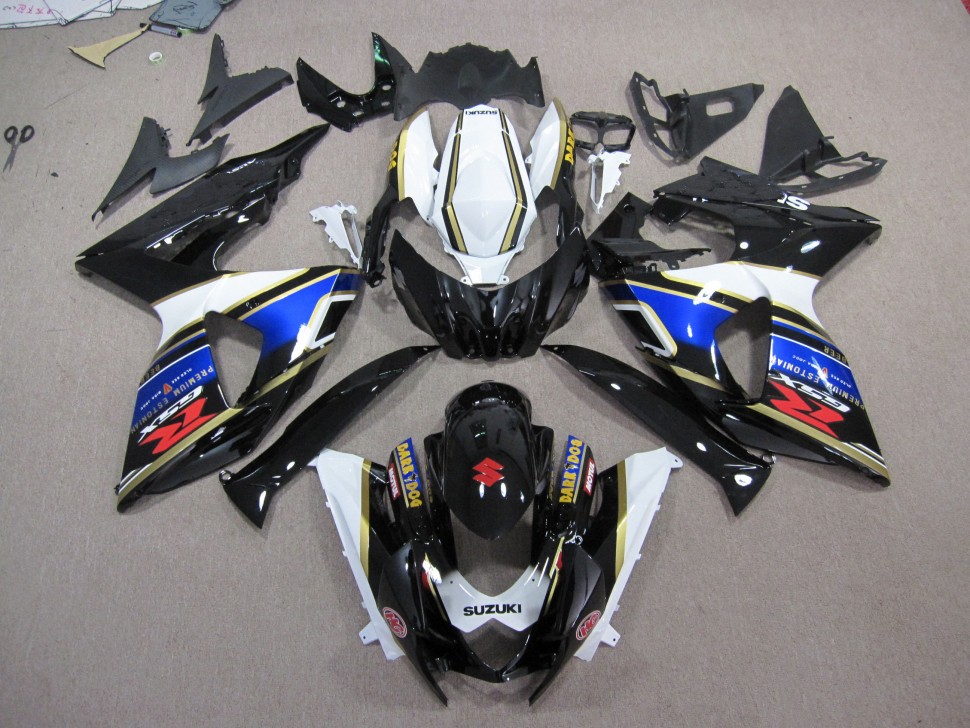 ZXMT Комплект пластика для мотоцикла Suzuki GSX-R1000 09-15 Черно-Синий