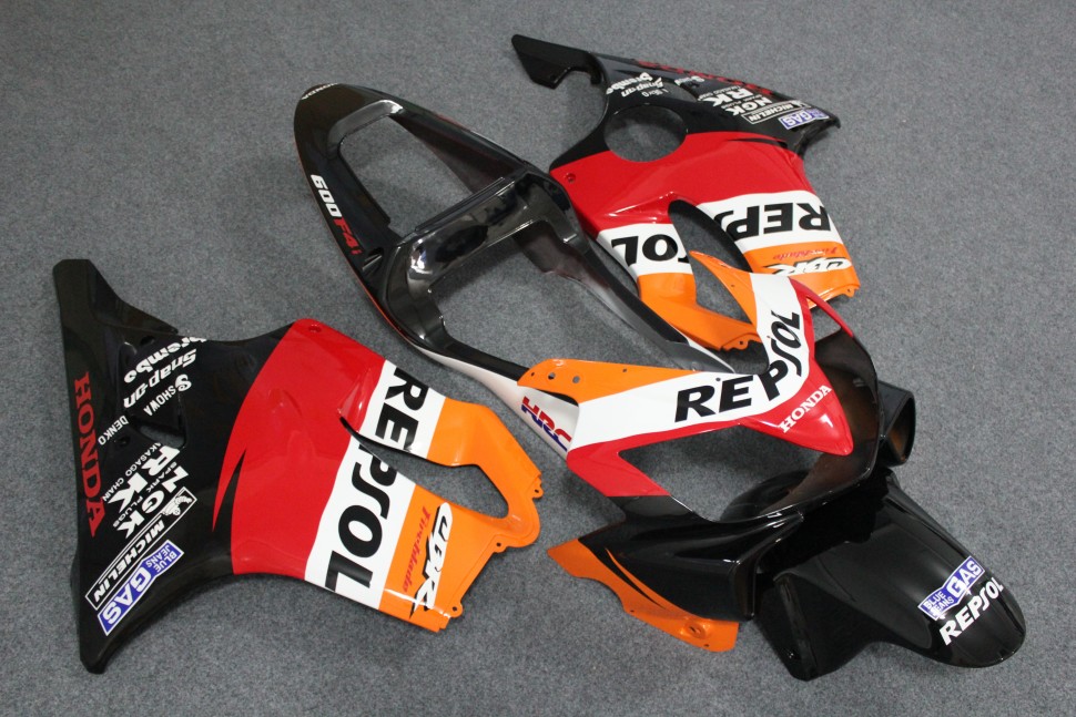 ZXMT Комплект пластика для мотоцикла Honda CBR 600 F4I 01-03 Repsol