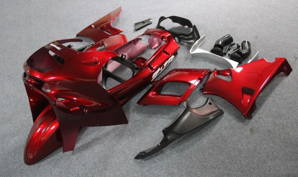 ZXMT Комплект пластика для мотоцикла Kawasaki ZZR 400/600 93-07 Красный