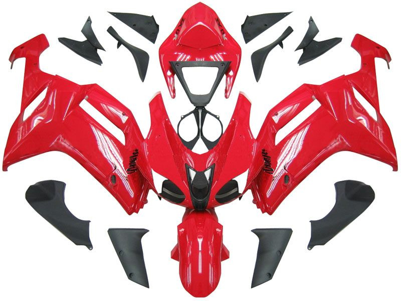 ZXMT Комплект пластика для мотоцикла Kawasaki ZX-6R 07-08 Красный Заводской
