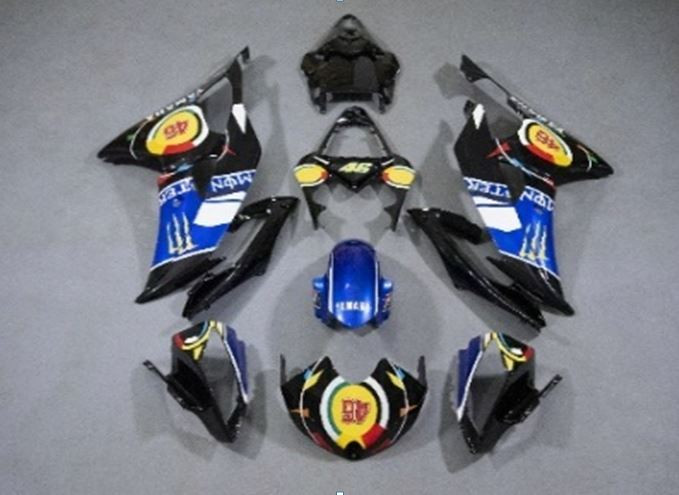ZXMT Комплект пластика для мотоцикла Yamaha YZF-R6 08-16 Monster VR46