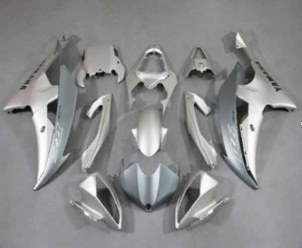 ZXMT Комплект пластика для мотоцикла Yamaha YZF-R6 08-16 Серебряный