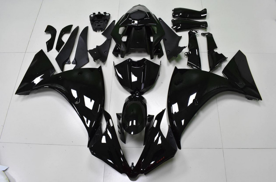 ZXMT Комплект пластика для мотоцикла Yamaha YZF-R1 12-14 Чёрный