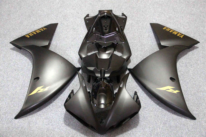 ZXMT Комплект пластика для мотоцикла Yamaha YZF-R1 09-11 Черный матовый 2