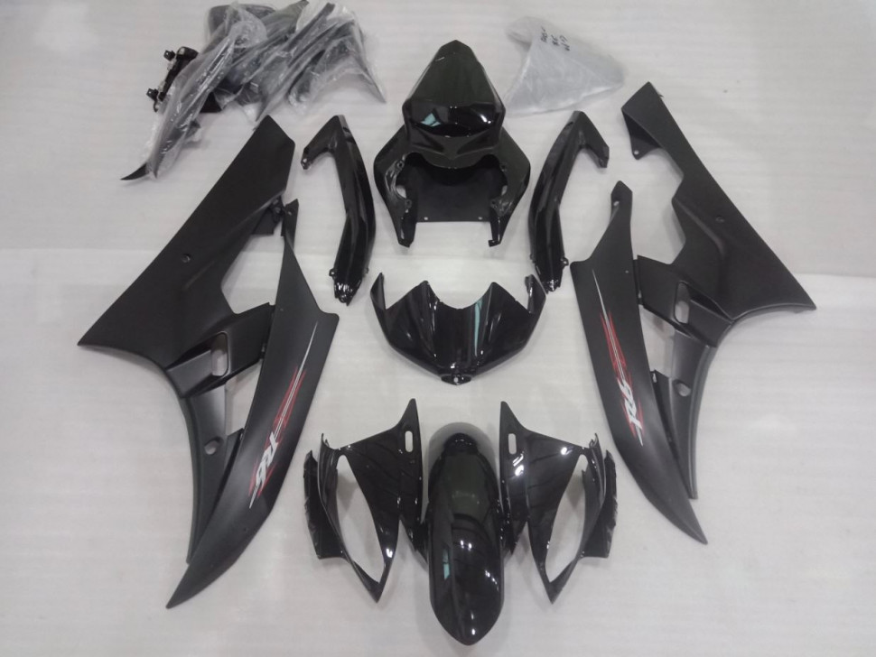 ZXMT Комплект пластика для мотоцикла Yamaha YZF-R6 06-07 Черный 2