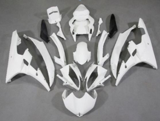 ZXMT Комплект пластика для мотоцикла Yamaha YZF-R6 06-07 Белый