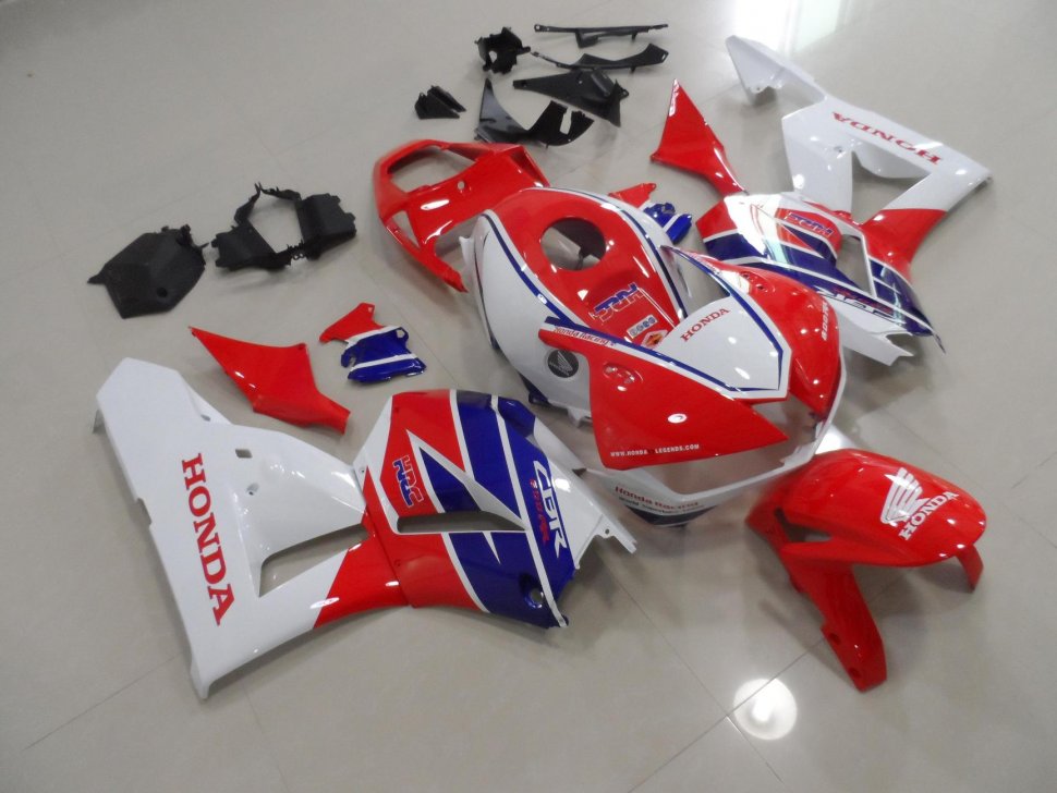 ZXMT Комплект пластика для мотоцикла Honda CBR 600 RR 13-19 Бело-Сине-Красный