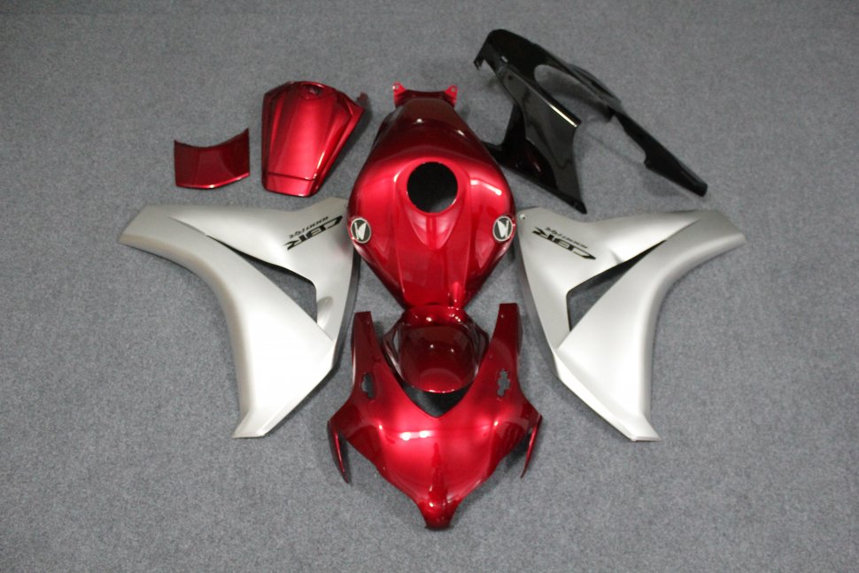 ZXMT Комплект пластика для мотоцикла Honda CBR 1000RR 08-11 Красно-Серебрянный