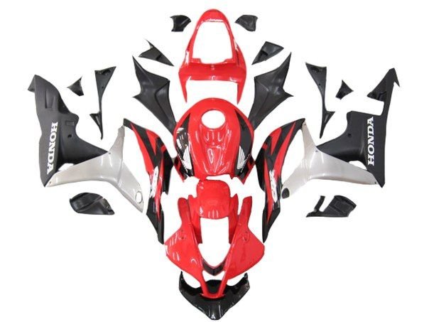 ZXMT Комплект пластика для мотоцикла Honda CBR 600 RR 07-08 Красно-Черно-Серый