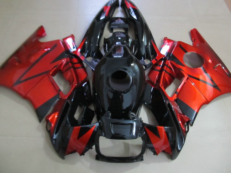 ZXMT Комплект пластика для мотоцикла Honda CBR 600 F2 91-94 Красно-Черный