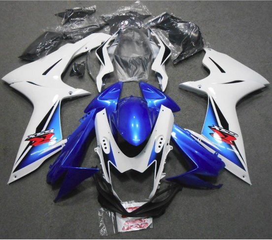 ZXMT Комплект пластика для мотоцикла Suzuki GSX-R600/750 11-19 Сине-белый