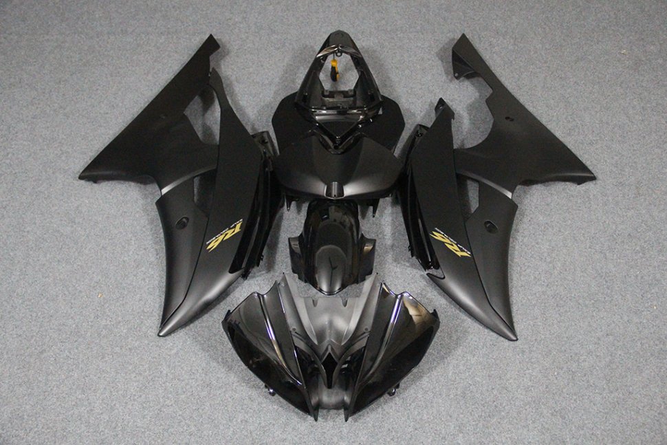 ZXMT Комплект пластика для мотоцикла Yamaha YZF-R6 08-15 Черный