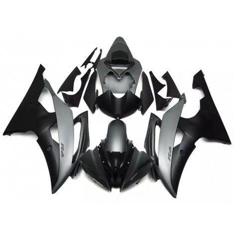 ZXMT Комплект пластика для мотоцикла Yamaha YZF-R6 08-15 Серо-Черный Заводской