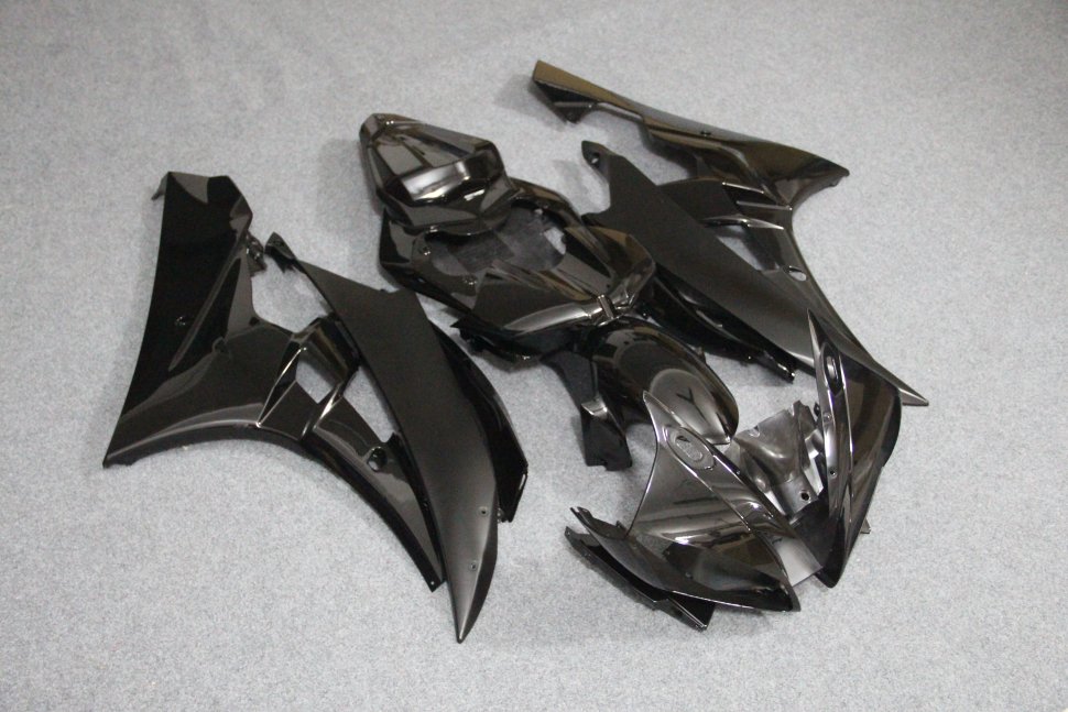 ZXMT Комплект пластика для мотоцикла Yamaha YZF-R6 06-07 Черный