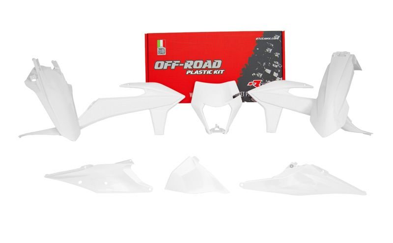 RTech Комплект пластика KTM EXC/EXCF/XC-W/XCF-W 125-500 2020 белый