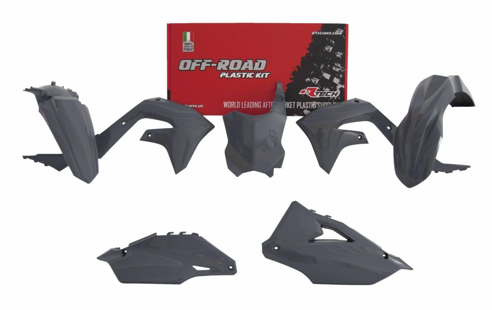 Rtech R-KITKXF-GR0-599 Комплект пластика Kawasaki KX450F 19-20 серый