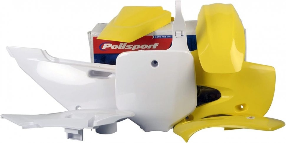 Комплект пластика Polisport для Suzuki RM65 03-05 желтый
