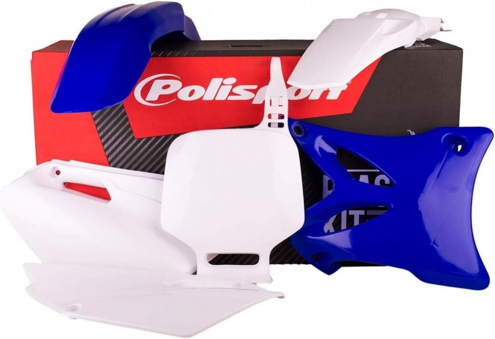 Комплект пластика Polisport для Yamaha YZ85 02-14 бело-синий