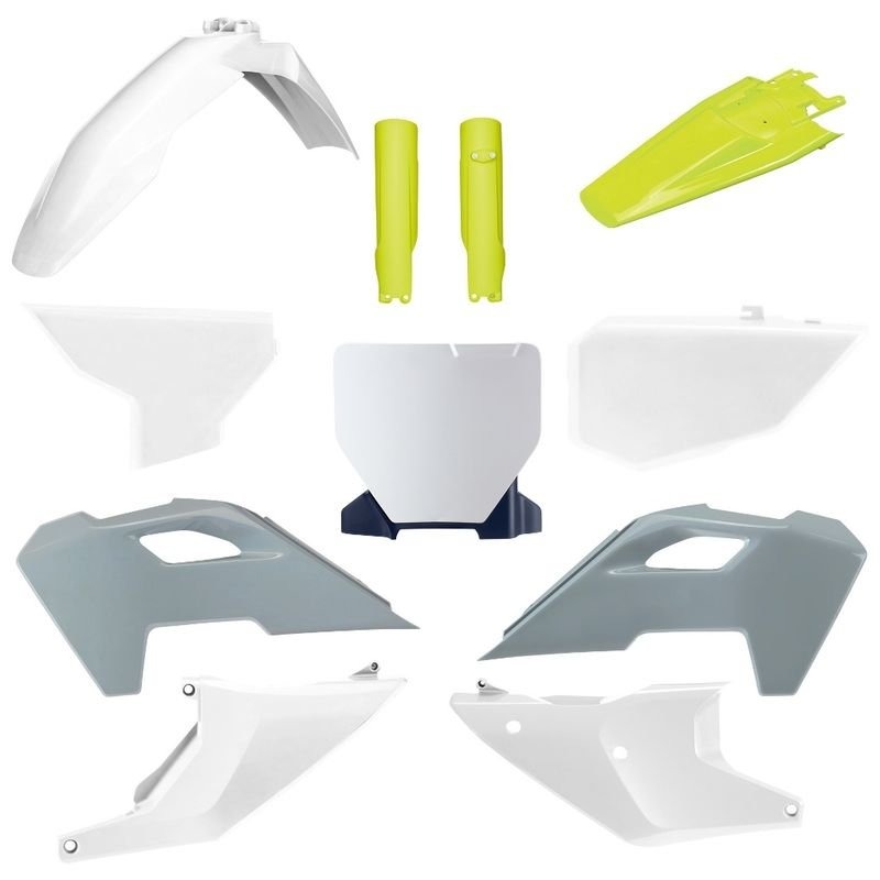 Polisport Комплект пластика для Husqvarna TC-FC 23-25 OEM Color бело-серый