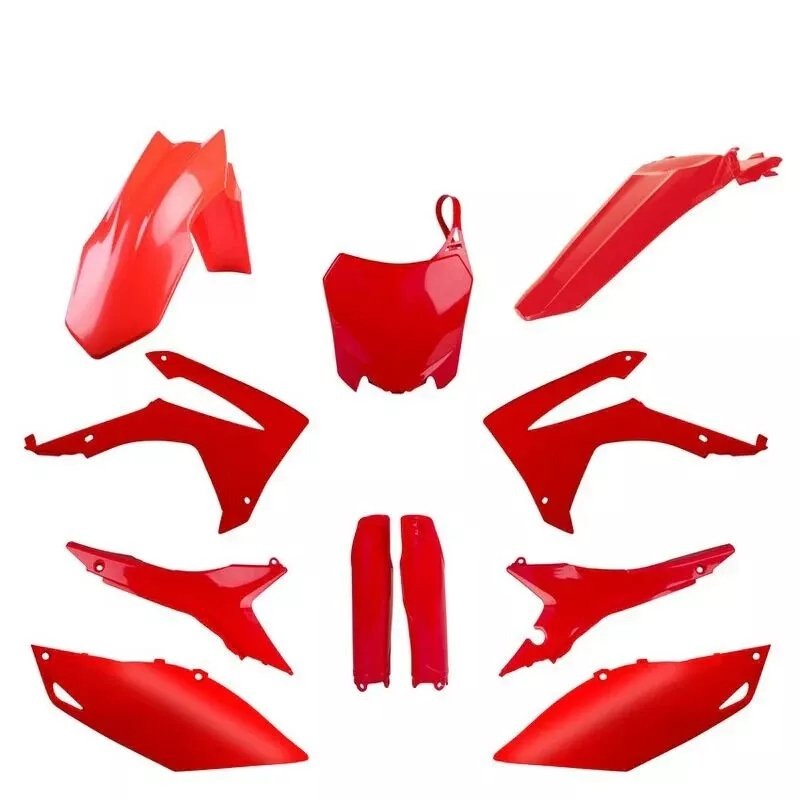 Комплект пластика Polisport для Honda CRF250R 14-17, CRF450R 13-16 красный