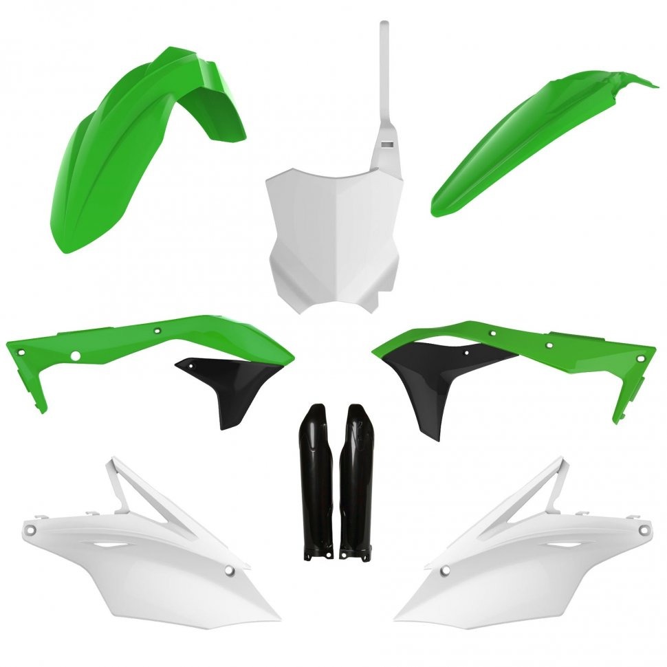Polisport Комплект пластика Kawasaki KX450F 16-18 OEM color
