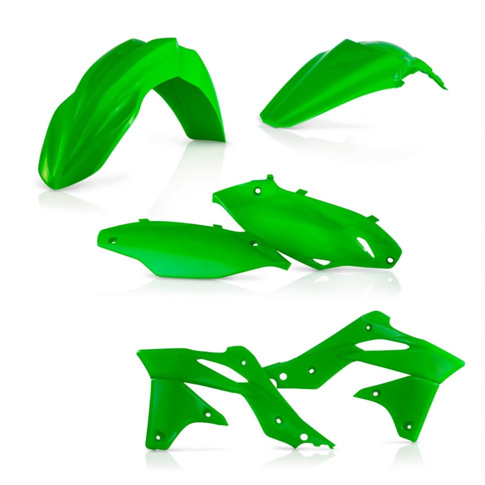RTech R-KITKXF-VF0-516 Комплект пластика KXF250 13-16 зеленый неон