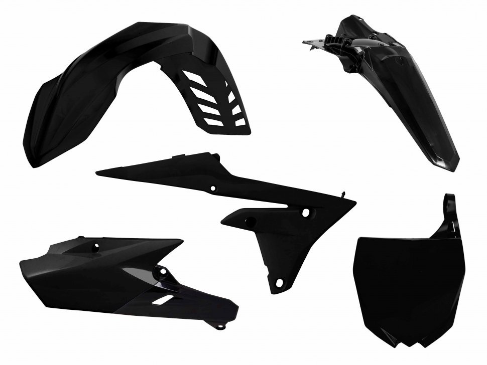 RTech R-KITWRF-NR0-515 Комплект пластика WRF250/YZ-FX250 15-19, WRF450/YZ-FX450 16-18 с передней панелью черный