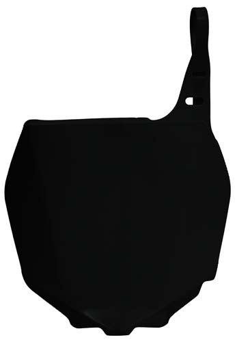Панель передняя RM125-250 01-11, RMZ450 05-07, RMZ250 07-09 черная