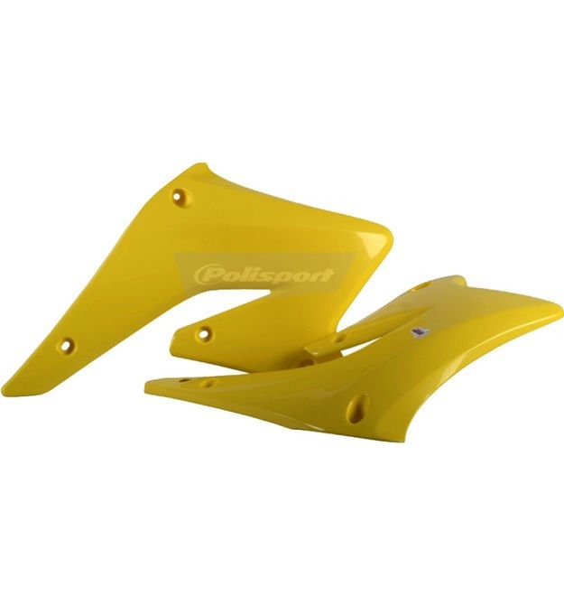 Обтекатели радиатора Polisport для Suzuki RMZ250 04-06, желтый