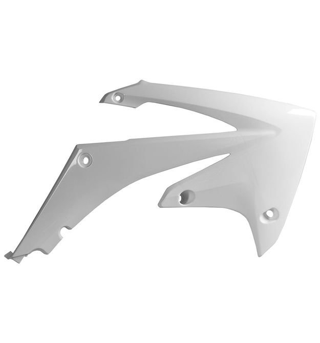 Обтекатель радиатора Polisport для Honda CRF250R 10-13, CRF450R 09-12 белый