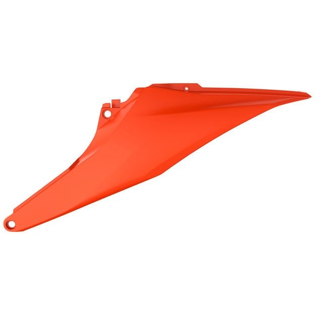 Боковые обтекатели задние Polisport KTM EXC,EXC-F,XC-W,XCF-W 19-23 оранжево-неоновый