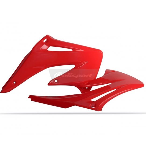 Обтекатель радиатора Polisport для Honda CRF450R 02-04 красный