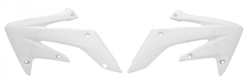Боковины радиатора CRF250R 04-09, CRF250X 04-17 белые