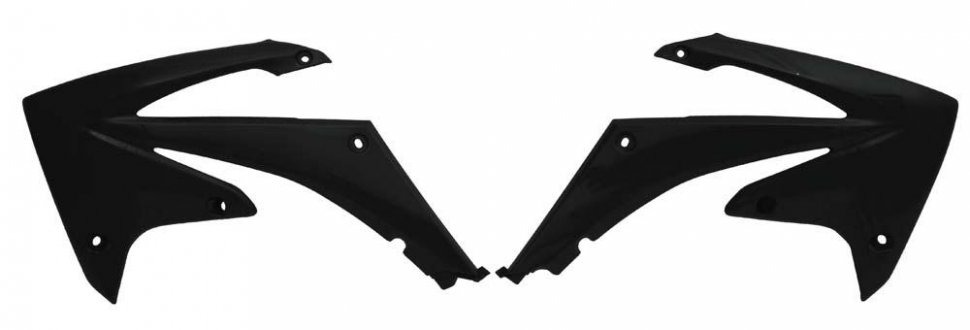 Боковины радиатора CRF250R 10-13, CRF450 09-12 черные