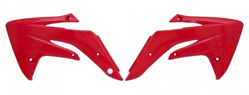 Боковины радиатора CRF150 07-18 красные