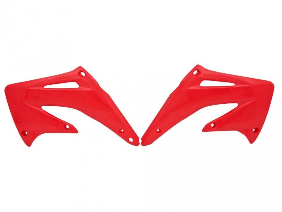 Боковины радиатора CRF450 02-04 красные