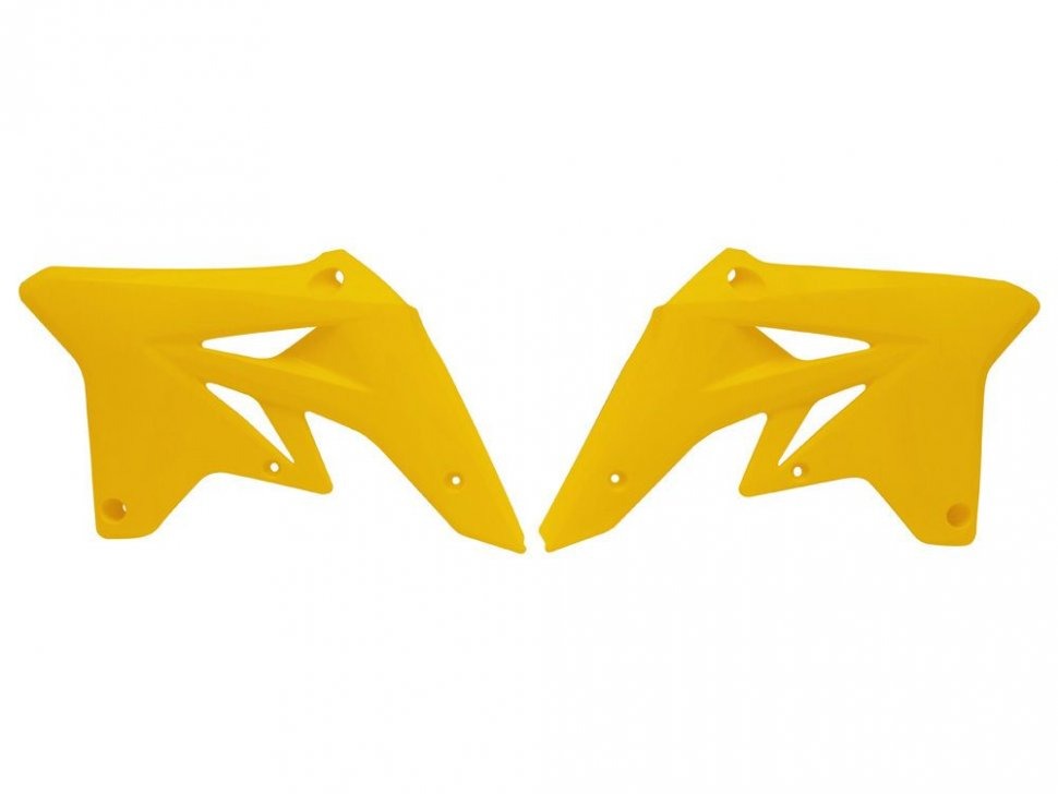 Боковины радиатора RMZ250 07-09 желтые
