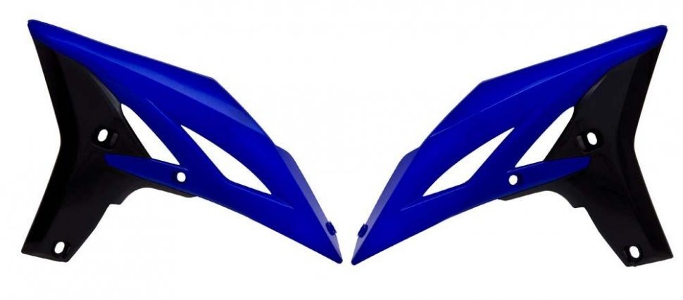 Боковины радиатора YZF250 10-13, WRF450 12-15 сине-черные