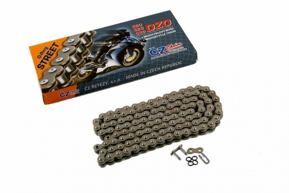Цепь привода CZ Chains 520 DZO - 110 звеньев (O-Ring)