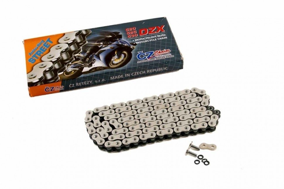 Цепь привода CZ Chains 520 DZX - 116 звеньев (Active-Ring)