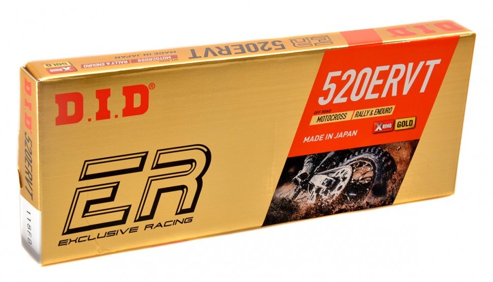Цепь DID 520ERVT G&G X-Ring 114 звеньев