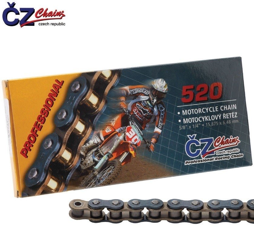 Цепь привода CZ Chains 520 M - 114 звеньев
