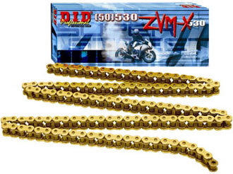 Цепь DID 530 ZVM-X - 112 звеньев Gold