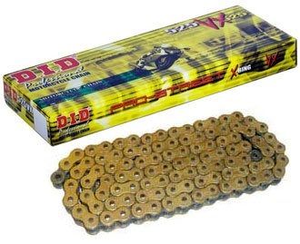 Цепь DID 525 VX - 116 звеньев Gold & Black